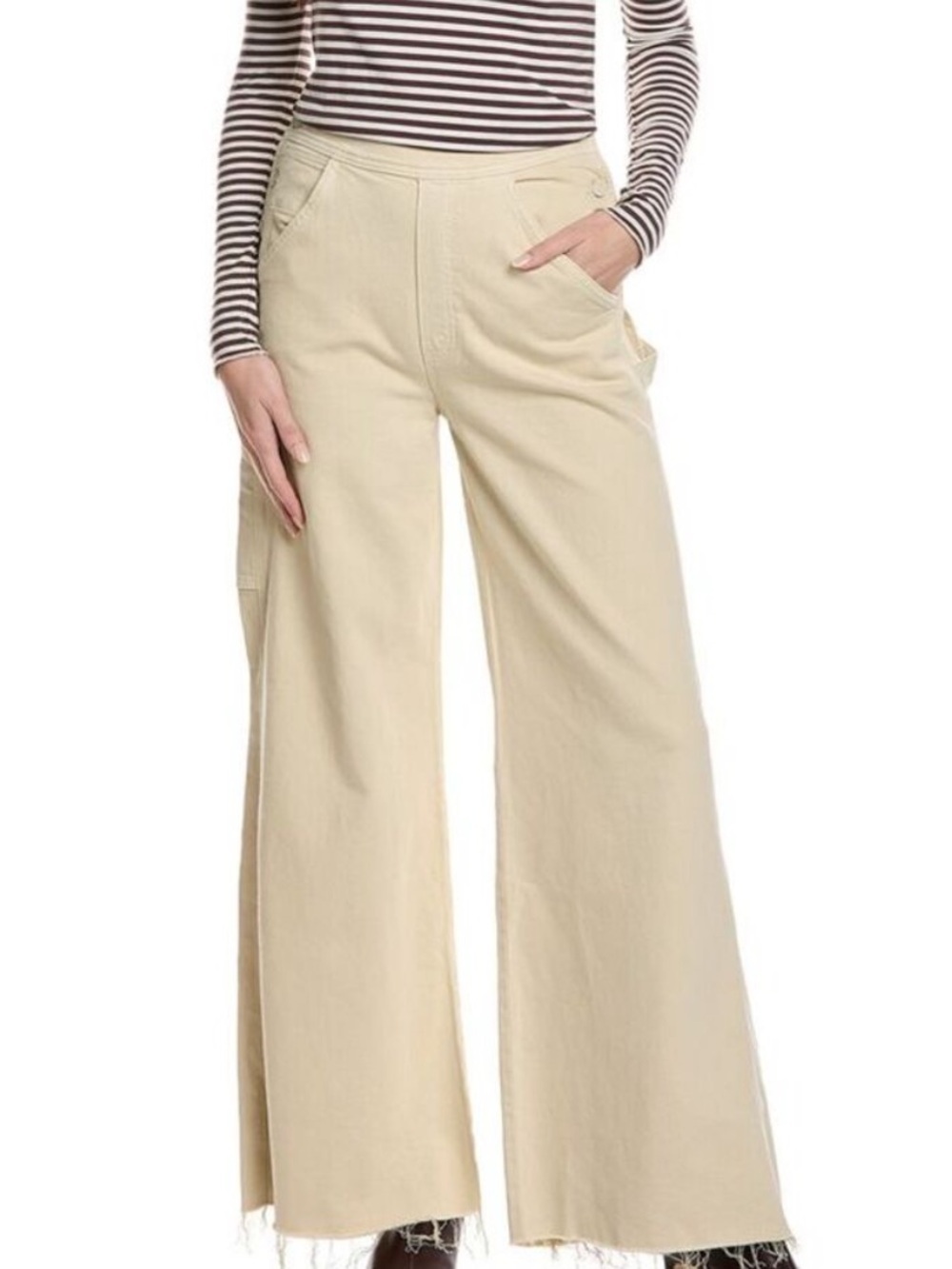 Mother Mojave The Main Sail Sneak in Long Time No See Wide Leg Pants Size 33